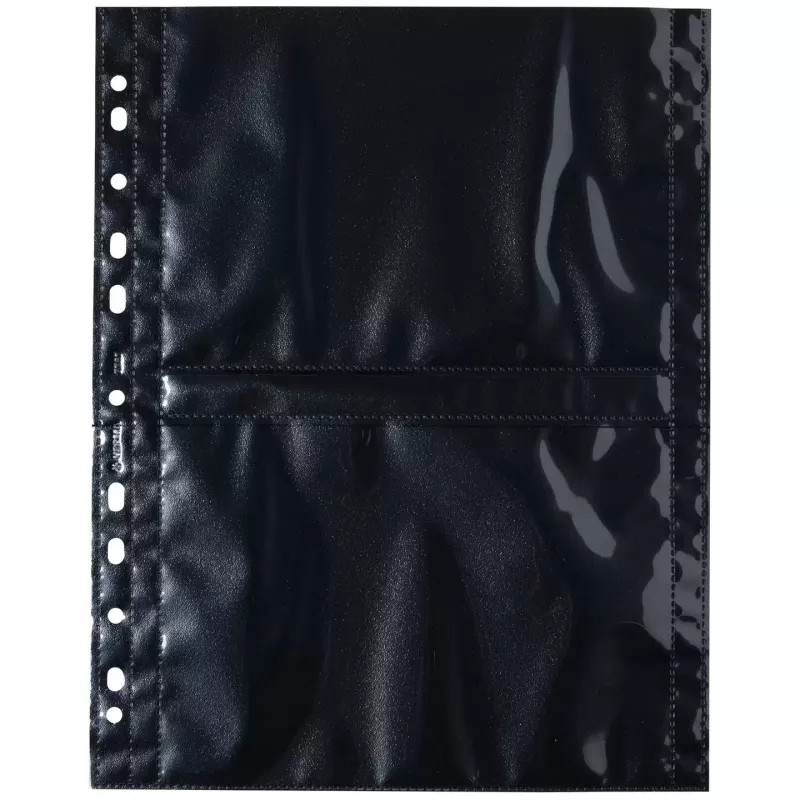 Foto kišenės HERMA Fotophan 13x18 cm gulsčios juodos 10 vnt.