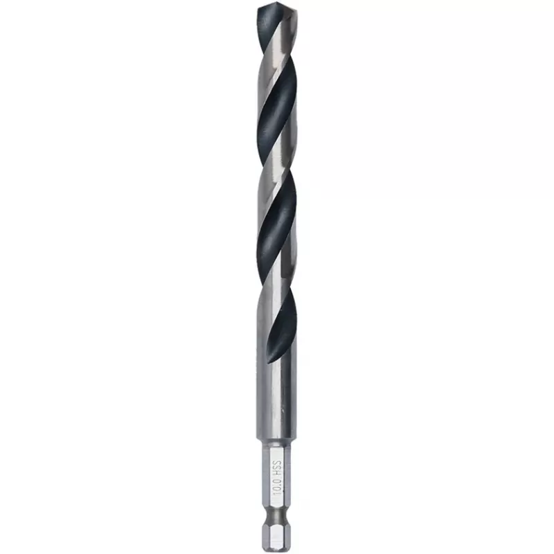 HSS PointTeQ gręžtuvas metalui 5 vnt. 10 mm šešiakampė mova ilgis 133 mm