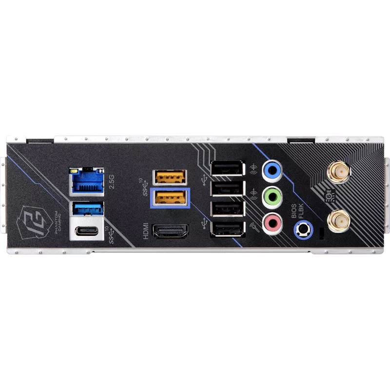 Mini-ITX pagrindinė plokštė ASRock B650I Lightning WiFi — AMD B650, Socket AM5, DDR5, 2 DIMM (maks. 96 GB), Wi‑Fi 6E, 2.5Gb LAN
