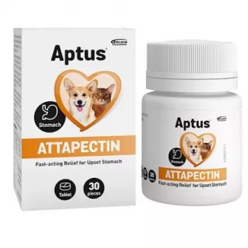 APTUS Attapectin Ūminis viduriavimas – papildas šunims ir katėms – 30 kapsulių