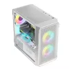 Korpusas Logic PORTOS ARGB MINI USB 3.0 Baltas