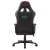 ONEX STC Alcantara L Series biuro/kėdė kompiuterinė, sėdynė su paminkštinimu, atlošas su paminkštinimu, juoda/raudona