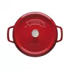 Staub Cocotte Single Pan 24 cm vyšnia