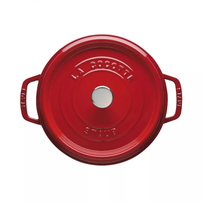 Staub Cocotte Single Pan 24 cm vyšnia