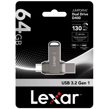 USB atmintukas Lexar 64 GB USB Type-C LJDD400064G-BNQNG