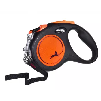 FLEXI New Neon S - ištraukiamas pavadėlis - 5 m