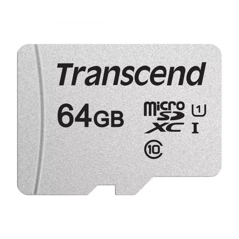 Flash atminties kortelė Transcend 64GB MicroSDXC SDHC 300S
