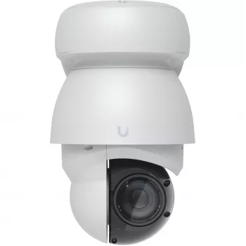 IP stebėjimo kamera UBIQUITI UVC-AI-PTZ-W – AI PTZ pramoninė sferinė 3864×2160, 22× optinis priartinimas, 360° sukimas, laidinė, siena/stulpas/stalas, balta