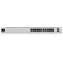 Ubiquiti UniFi 24-Port PoE valdomas L2/L3 Gigabit Ethernet (10/100/1000) maitinimas per Ethernet (PoE) 1U sidabrinis