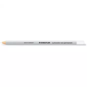 Markeris Staedtler Lumocolor 108 kūginis antgalis baltas