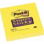 Post-It 654-S lipnūs lapeliai kvadratiniai geltoni 90 lapų (654-S6, 1 pakuotė = 12 blokelių)