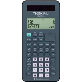 Mokslinis skaičiuotuvas Texas Instruments TI-30 X Prio MathPrint saulės/baterija