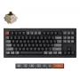Mechaninė klaviatūra Keychron V3 Ultra 8K — laidinis ir belaidis, QWERTY, RGB, juoda