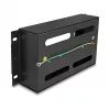 Rack aksesuaras DELOCK 67320 – metalinis uždengimo strypas, juodas, 1 vnt.