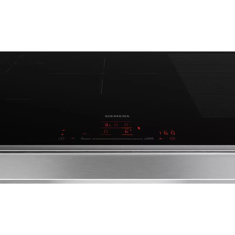 Siemens iQ700 EX845HVC1E įmontuojama kaitlentė 80 cm 5 zonų juoda