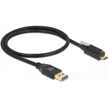 USB kabelis Type-A (vyriškas) į Type-C (vyriškas) DeLOCK 84025 0,5 m
