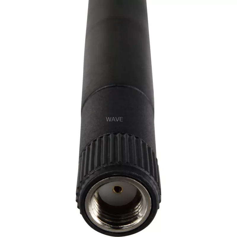 Delock 88339 belaidžio tinklo Wi-Fi 802.11 b/g/n antena, RP-SMA, 2 dBi, visakryptė, kampą reguliuojantis lankstas, juoda