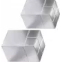 Neodimio magnetas sigel BA707 kubas 20×30 mm, sidabrinis