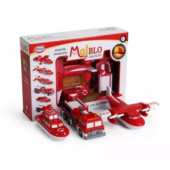 Transporto priemonių rinkinys Popular Playthings Mix or Match Vehicles Fire and Rescue