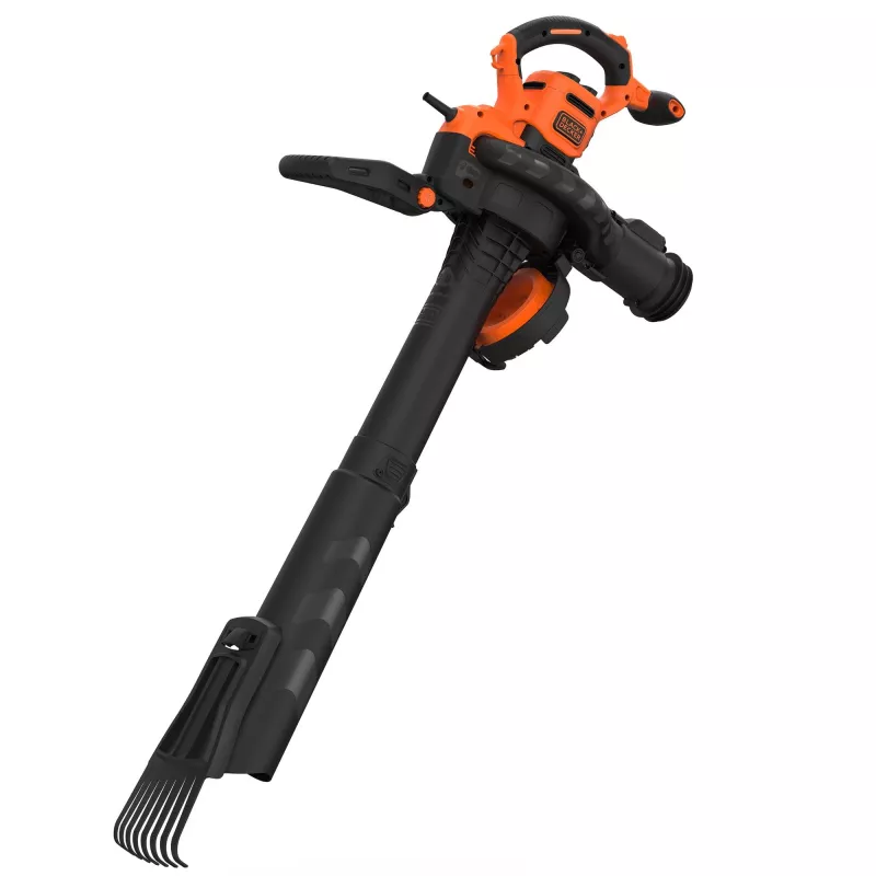 Kuprininis lapų pūstuvas Black & Decker BEBLV301-QS — 3000 W, oro greitis 206–404 km/h, 72 L maišas, 6 kg