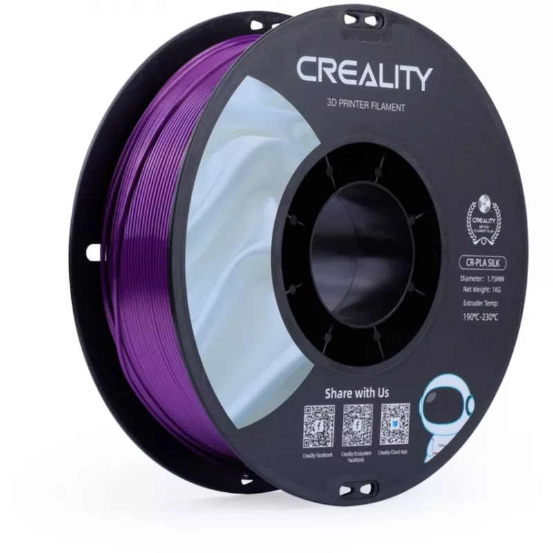 3D spausdinimo medžiaga Creality 3D 3301120005 Šilko Violetinė 1 kg