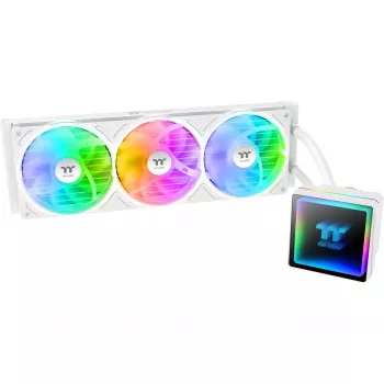 All-in-One skysto aušinimo procesoriaus aušintuvas THERMALTAKE TH360 V3 ARGB Sync Snow Edition (3x120mm, ARGB, AIO)