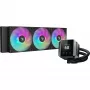 DeepCool MYSTIQUE 360 ARGB procesoriaus vandens aušintuvas 360 mm 12 cm juodas