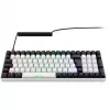 Sharkoon SKILLER SGK50 S2 White DE-Layout Gateron Yellow - klaviatūra