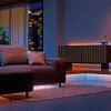 Nanoleaf Essentials NF085K02-5ALS Matter išmanioji daugiaspalvė HD apšvietimo juosta, pradinis rinkinys, 5 m, 300 LED, 16 mln.+ spalvų, 550 lm, 18 W, 2700-6500 K, Wi-Fi/Bluetooth