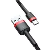 Mobiliojo telefono laidas Baseus Raudonas 1m USB A USB C