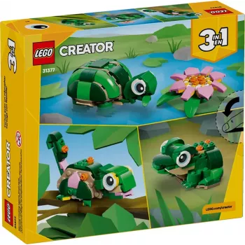 LEGO CREATOR 3 IN 1 31377 Vėžlys su vandens lelijos žiedu
