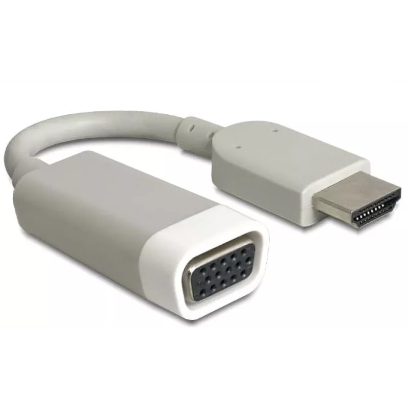 Vaizdo adapteris DeLOCK 65469 VGA D-Sub į HDMI Type A Baltas