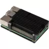 Raspberry Pi RB-ALUCASEP4+07 Black korpusas