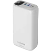 CANYON PB-301 LED 30000 mAh PD 20W QC 3.0 Baltas