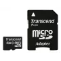 „Transcend“ 4GB MicroSDHC 10 klasės atminties kortelė su adapteriu