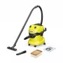 Būgninis dulkių siurblys Karcher WD 4 V-20/5/22 — 20 L, 1000 W, šlapias ir sausas valymas, 2,2 m žarna