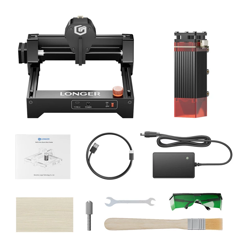Lazerinis graviruotuvas LONGER RAY5 mini 3.5 W