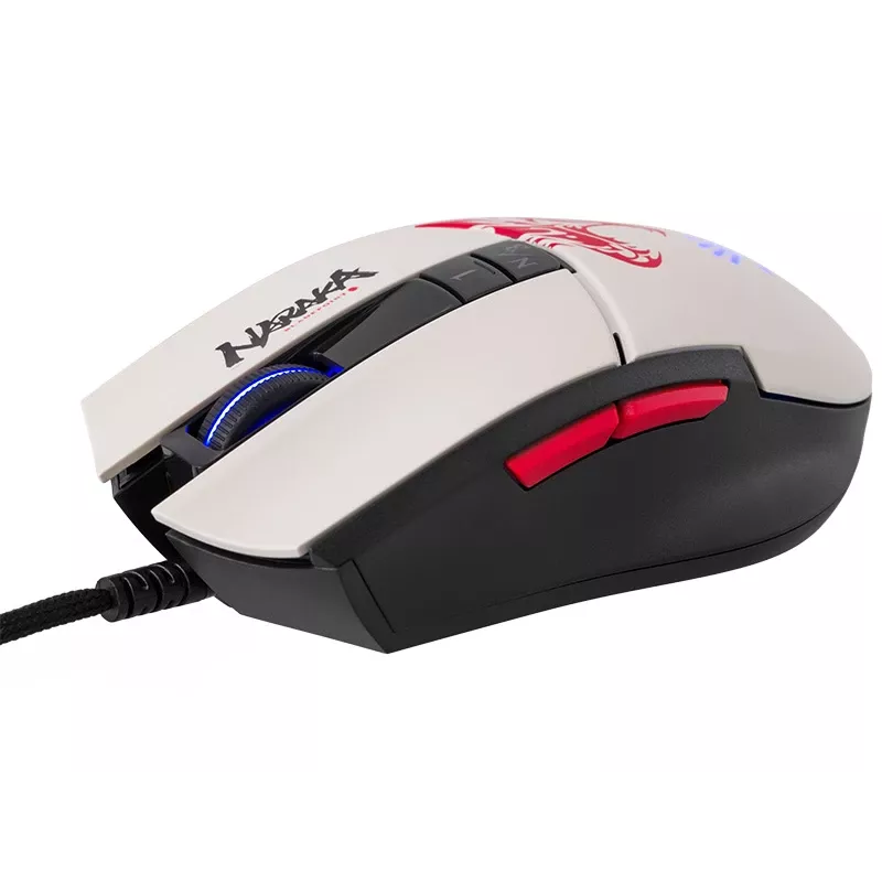 Laidinė žaidimų pelė A4Tech Bloody L65 MAX RGB 16000 DPI ergonomiška dešiniarankiams