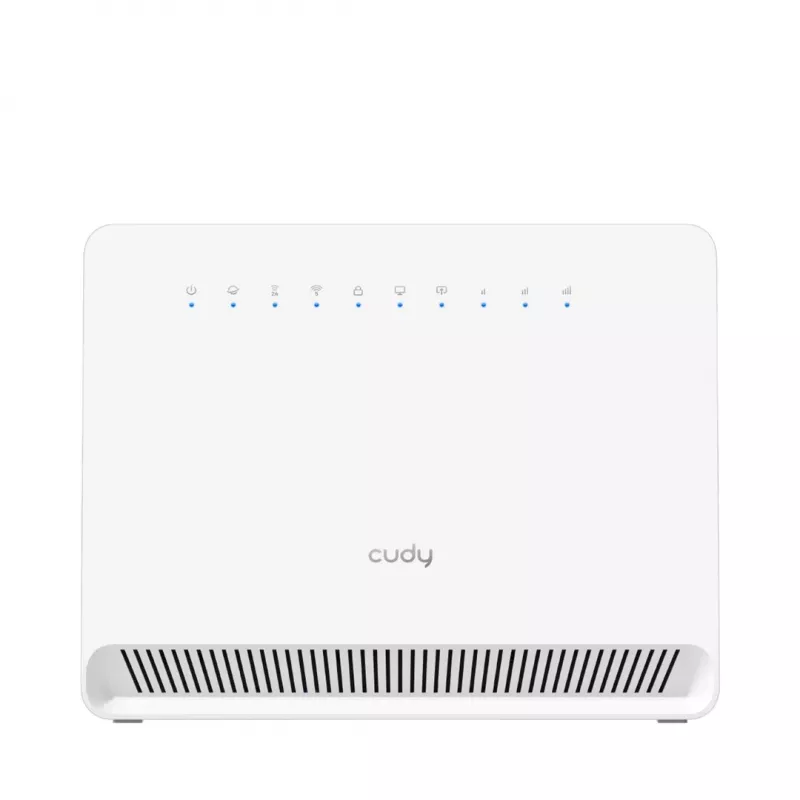 Cudy LT500E belaidis maršrutizatorius Fast Ethernet Dual-band (2.4 GHz / 5 GHz) 4G Baltas