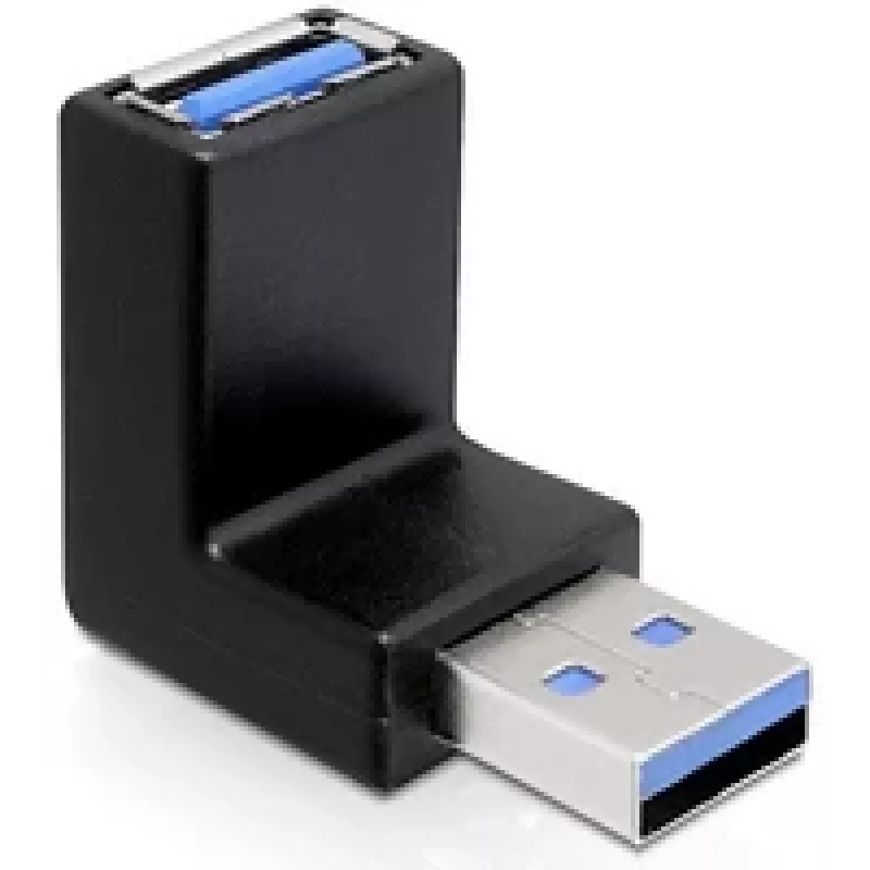USB 3.0 adapteris M/F DeLOCK 65340 juodas
