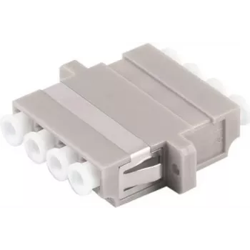 Skaidulinio optinio adapterio jungtis ShiverPeaks S/CONN 07-60044 LC smėlio spalvos daugiamodis 1 vnt.