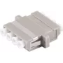 Skaidulinio optinio adapterio jungtis ShiverPeaks S/CONN 07-60044 LC smėlio spalvos daugiamodis 1 vnt.