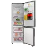 Laisvai pastatomas šaldytuvas-šaldiklis TEKA RBF 54650 SS XL, nerūdijantis plienas, 401 L bendras, apatinis šaldiklis, No Frost, jutiklinis valdymas