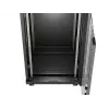 Stovimas serverio spintos rėmas LANBERG FF01-6624-12BL 24U 19 colių 600×600 mm, IP20, 1200 kg, juodas