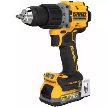 Pistolinis gręžtuvas DeWALT DCD805E2T-QW, 18V Li-Ion 1,7Ah x2, bešepetėlis, 2000 RPM, 90 Nm, 13 mm griebtuvas