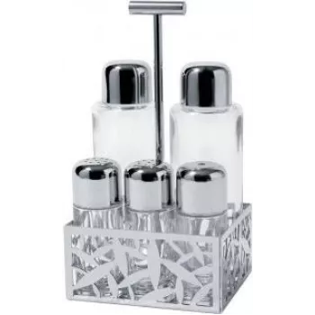 Alyvos ir acto indas Alessi Cactus! Stiklas Nerūdijantis plienas 216 mm