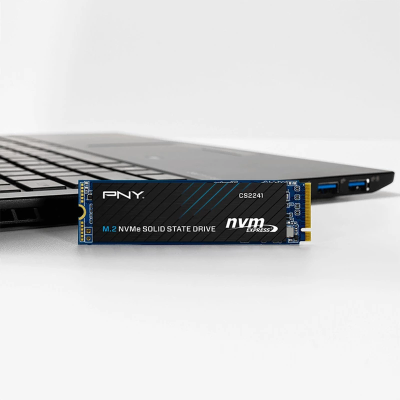 Kietojo kūno diskas PNY CS2241 2 TB, M.2, NVMe PCIe Gen4 x4, 5000 MB/s skaitymui, 4200 MB/s įrašymui