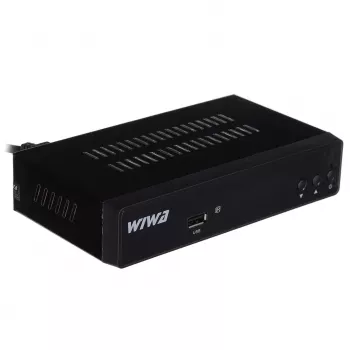 TV imtuvas WIWA H.265 LITE — DVB-T / DVB-T2 imtuvas su H.265 palaikymu, Full HD, HDMI, USB, SCART
