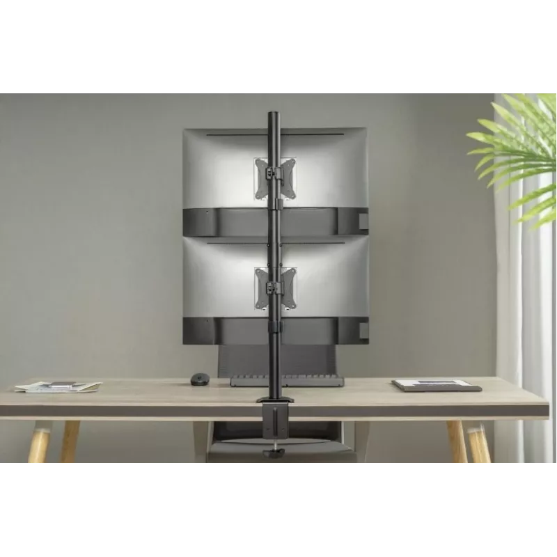 Gembird MA-D2-02 monitorinis laikiklis stalui, iki 9 kg