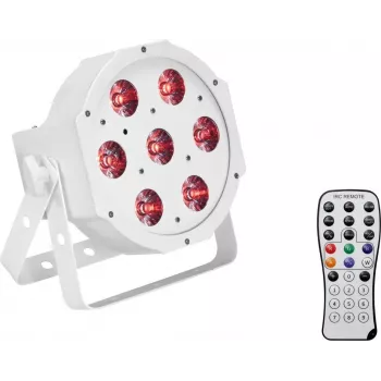 LED grindinis šviestuvas EUROLITE SLS-7 HCL White – LED toršeras su HCL funkcija, baltas